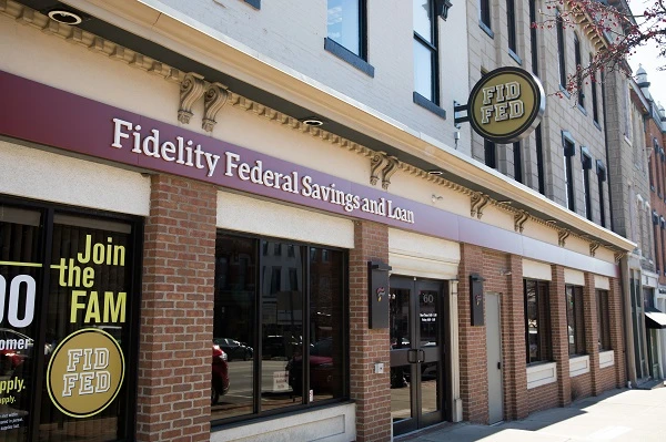 Exterior of Fidelity Federal Main Office