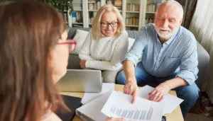 Couple preparing for retirement