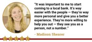 Madison Shearer testimonial